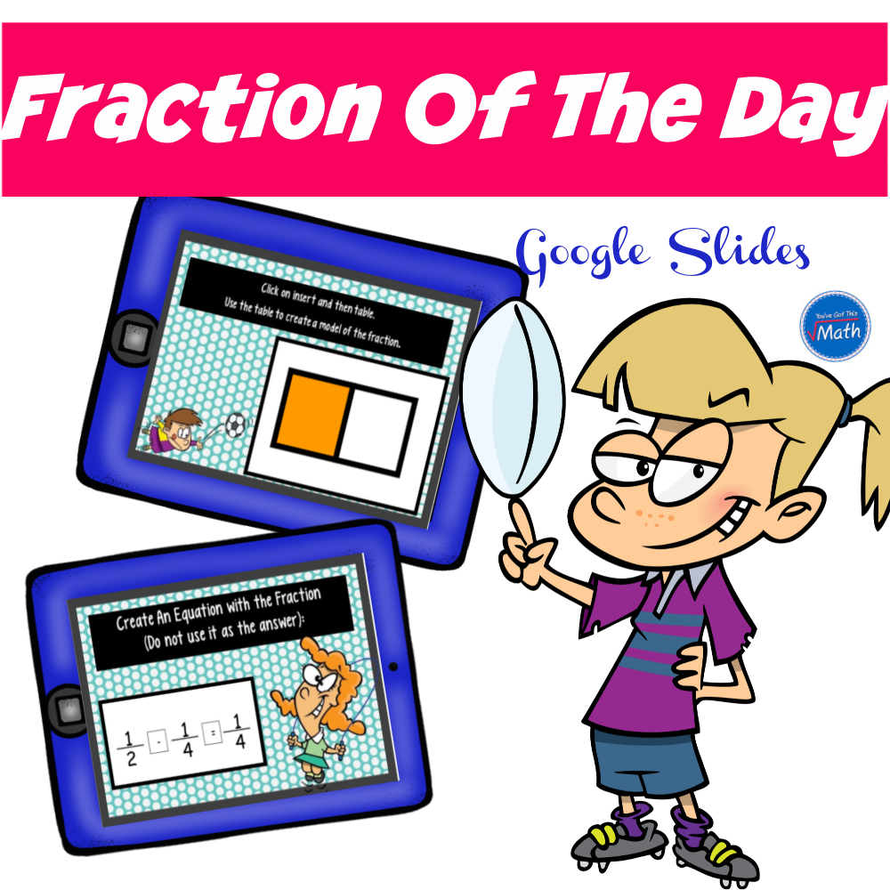 number-fraction-decimal-of-the-day-template-fractions-math