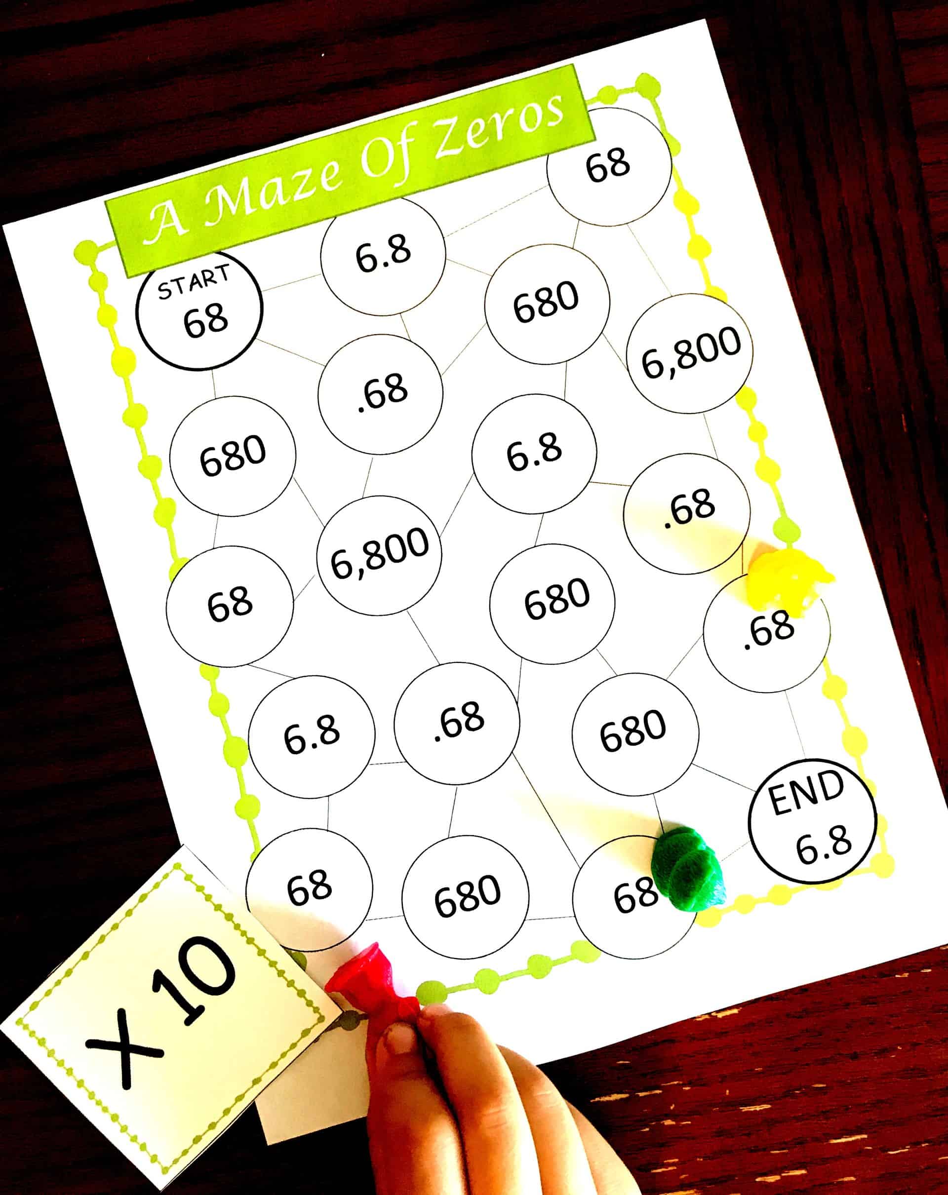 Multiplying by Powers of 10 | Free Game | Decimals