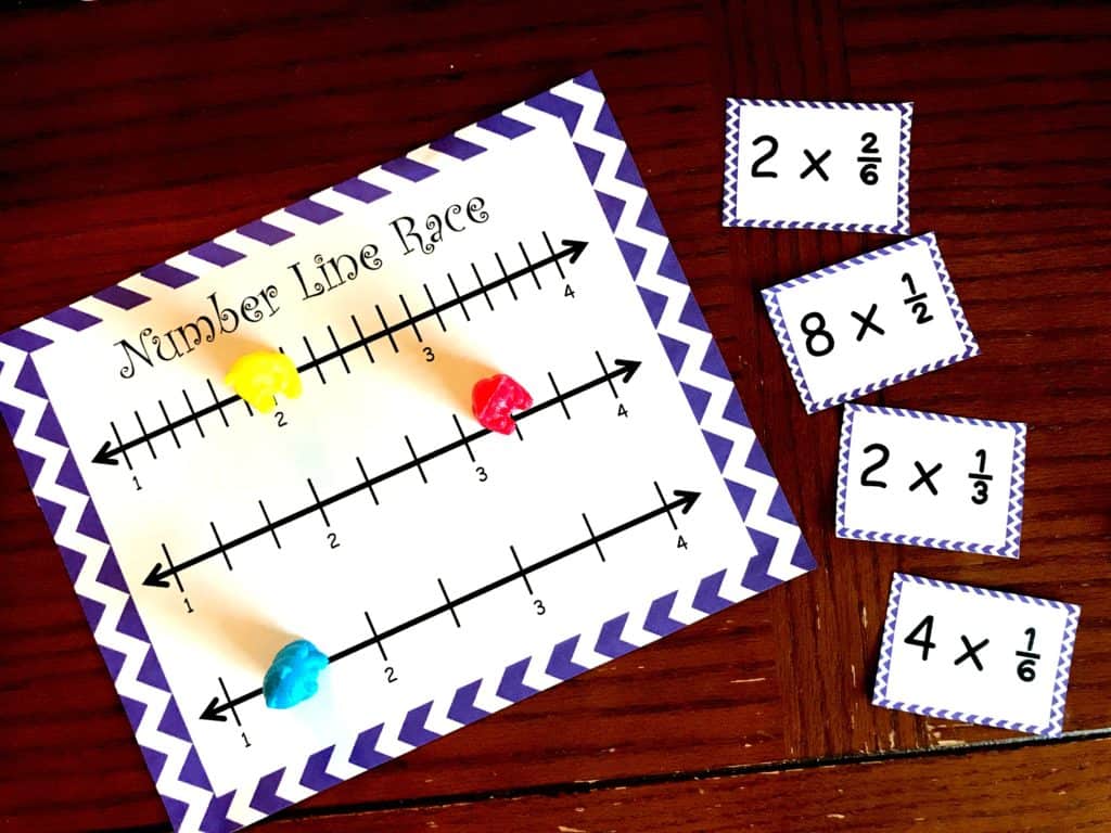 Free Printable Fraction Game For Multiplying Fractions