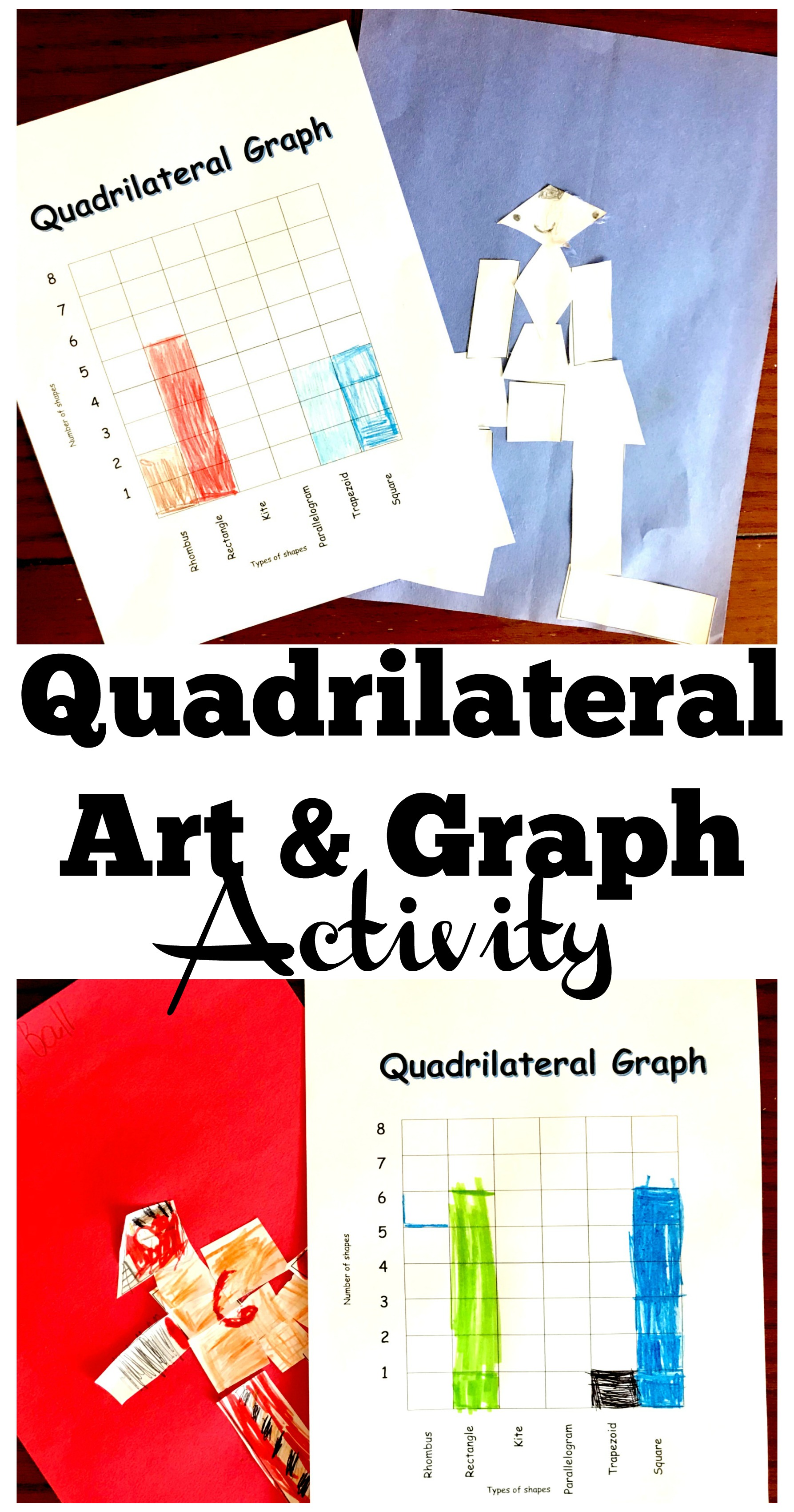 Explore Quadrilaterals with This FREE Quadrilateral Art Project