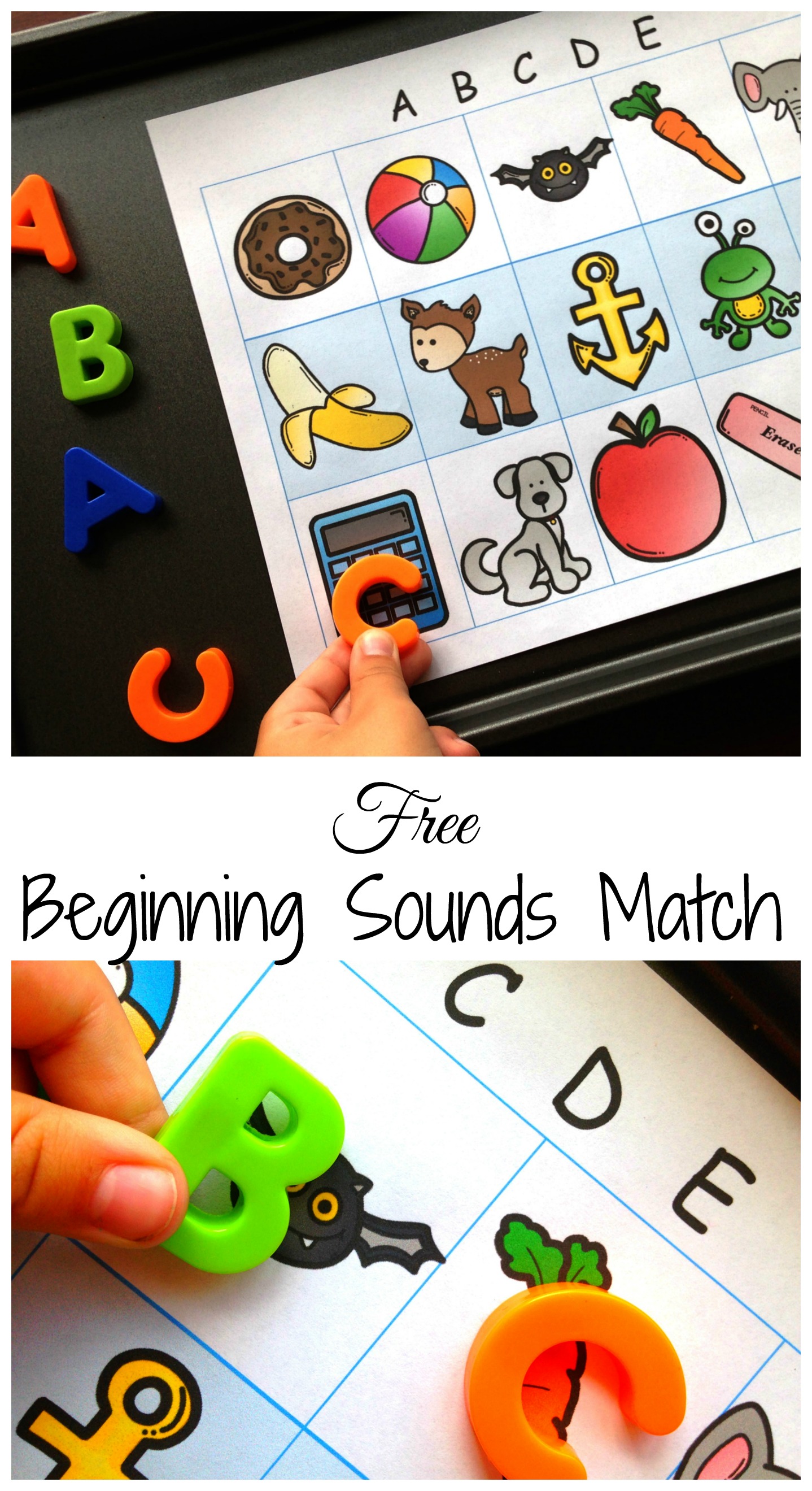 The Gingerbread Man Letters And Beginning Sounds Matc - vrogue.co