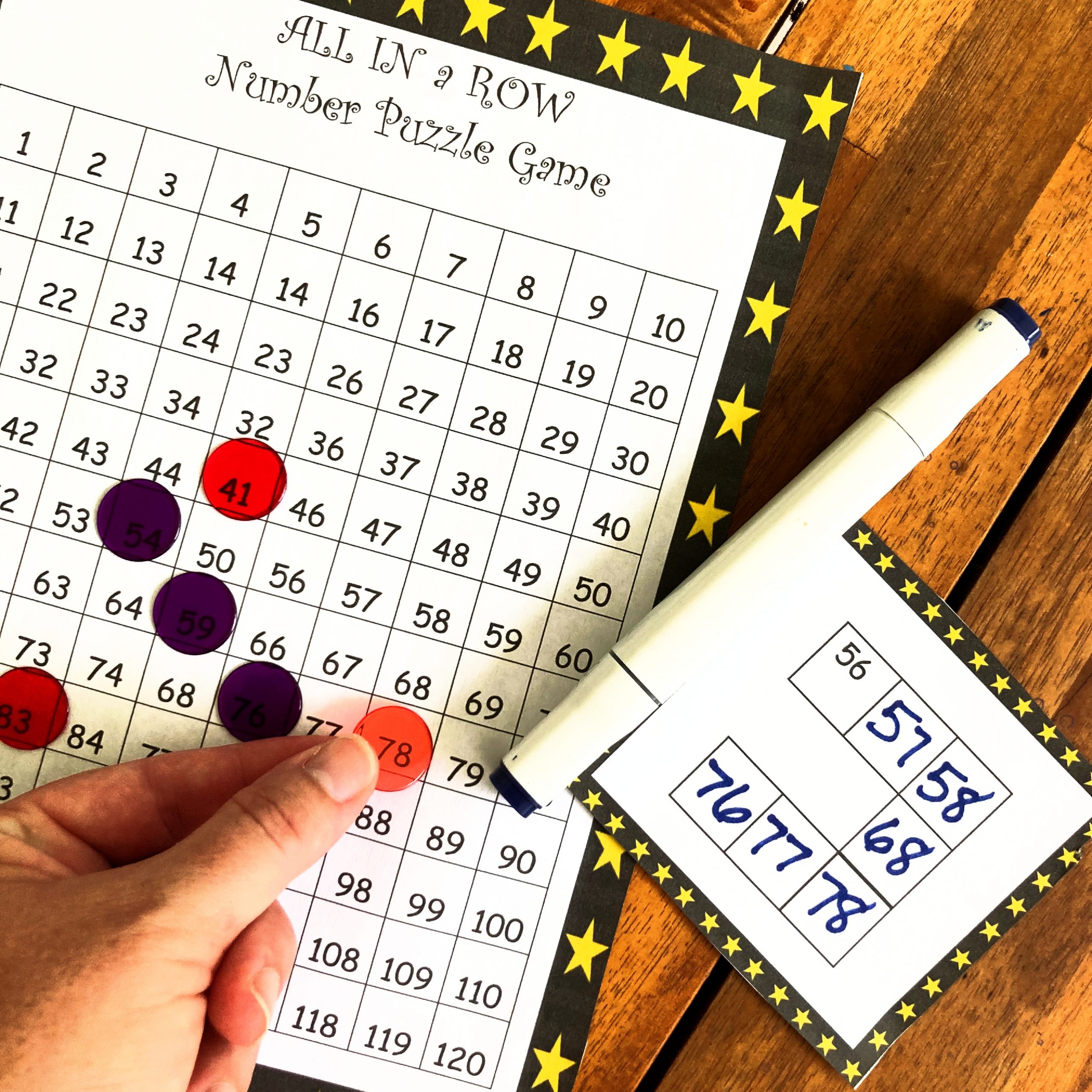 Here's Fun Math Games With Number Puzzles to Develop Number Sense