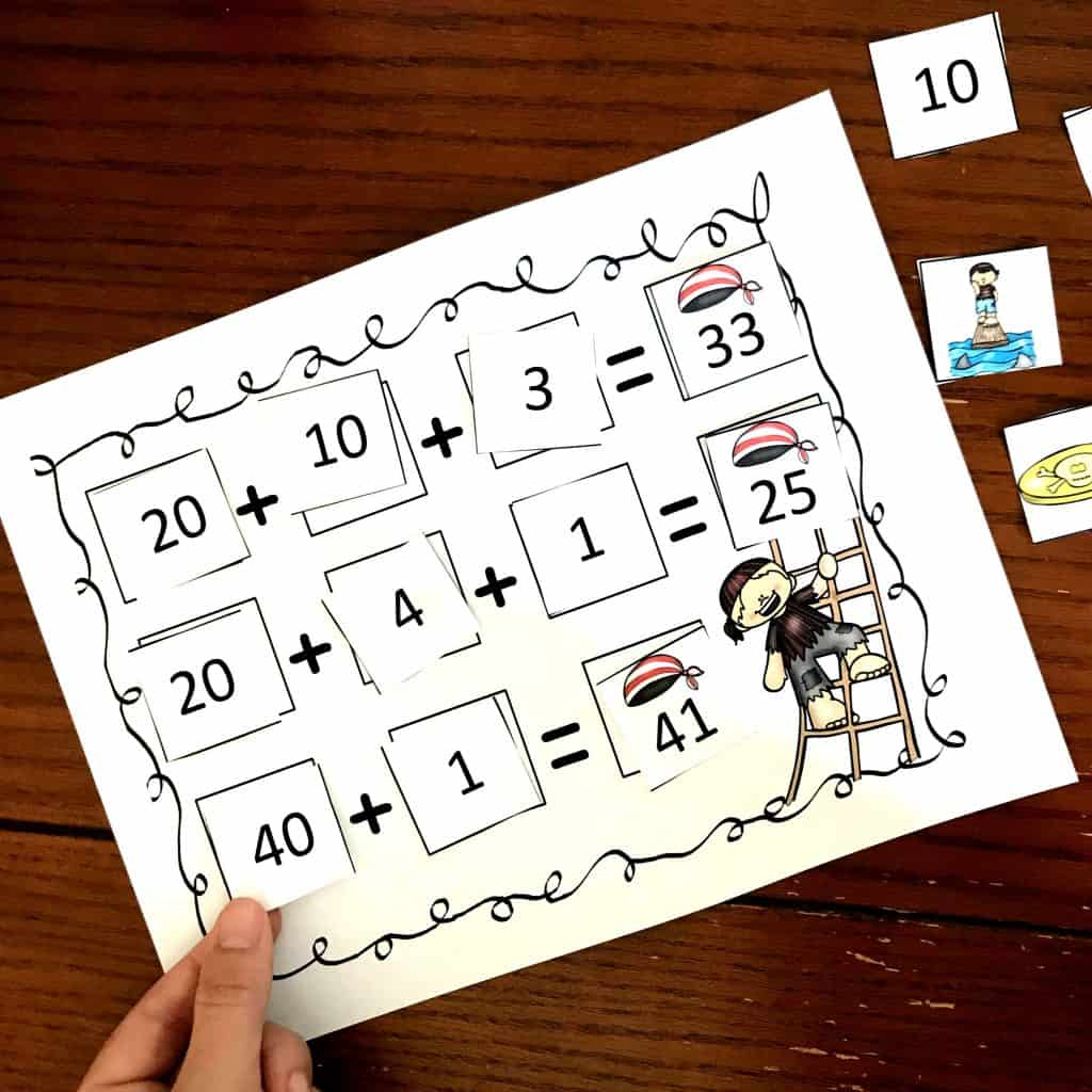 One FREE Expanded Form Game to Build Number Sense