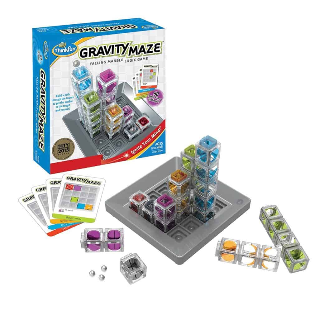 Gravity Maze is a good STEM building game for older kids.