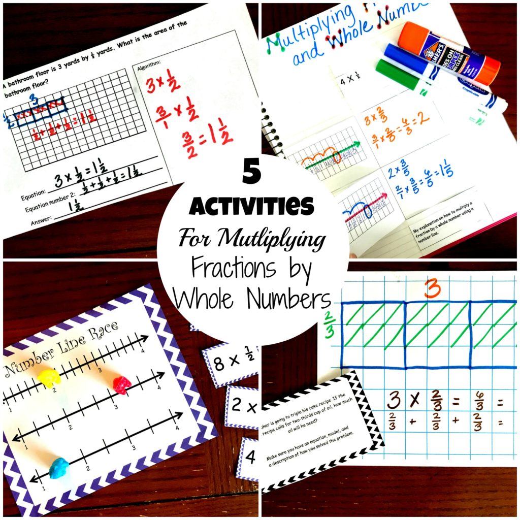 One Free, Hands - On Multiplying Fractions Activity