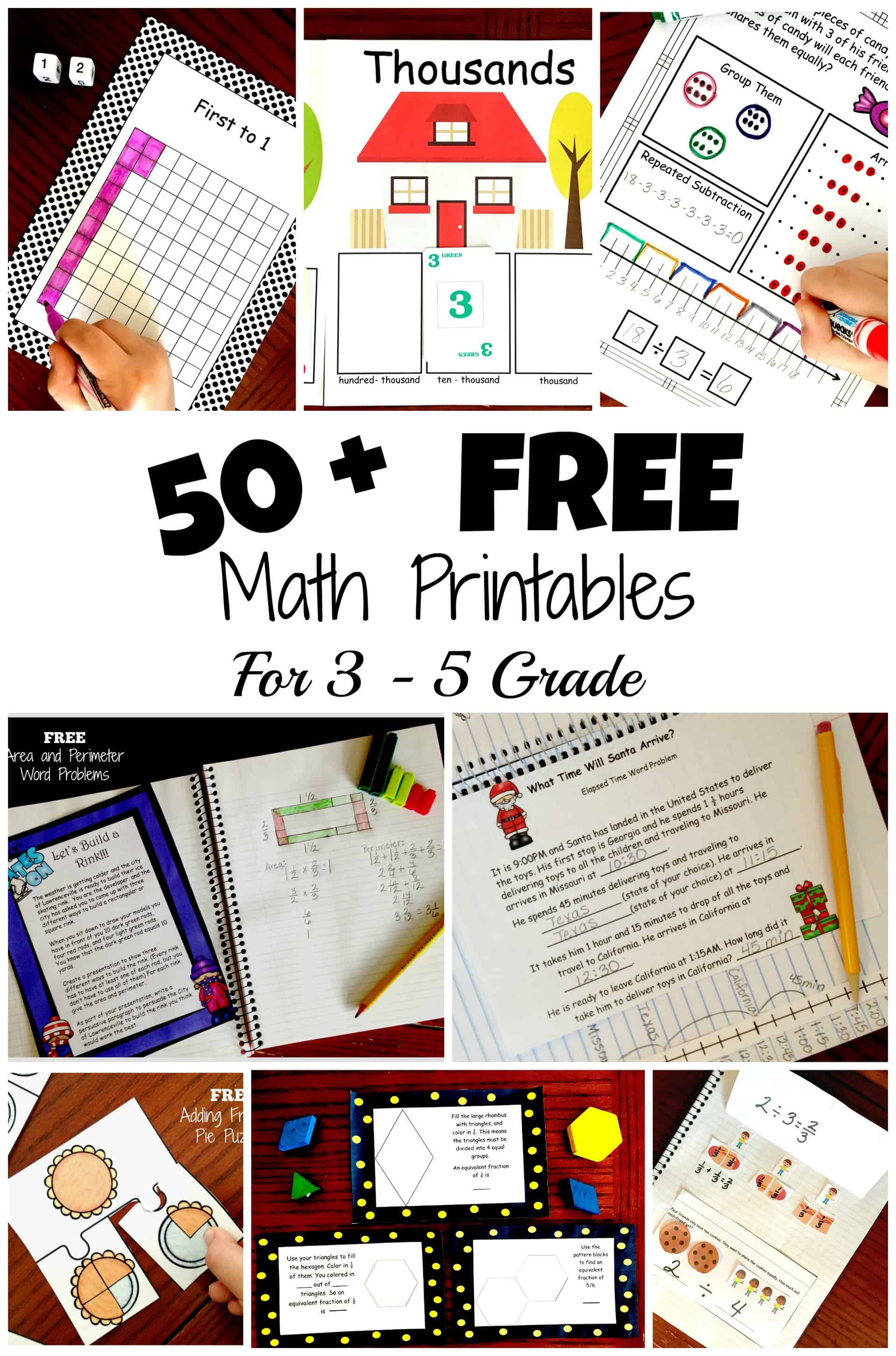 50 Awesome and Fun Math Activities for 3rd, 4th, and 5th Grade Students