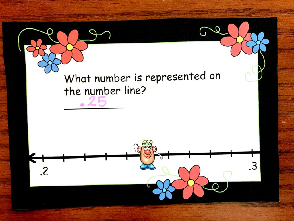 2 No-Prep Printable Decimal Games to Introduce Modeling Decimals