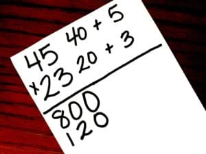 Four Ways To Teach Multiplication with Free A Printable - Part 1 Partial Products