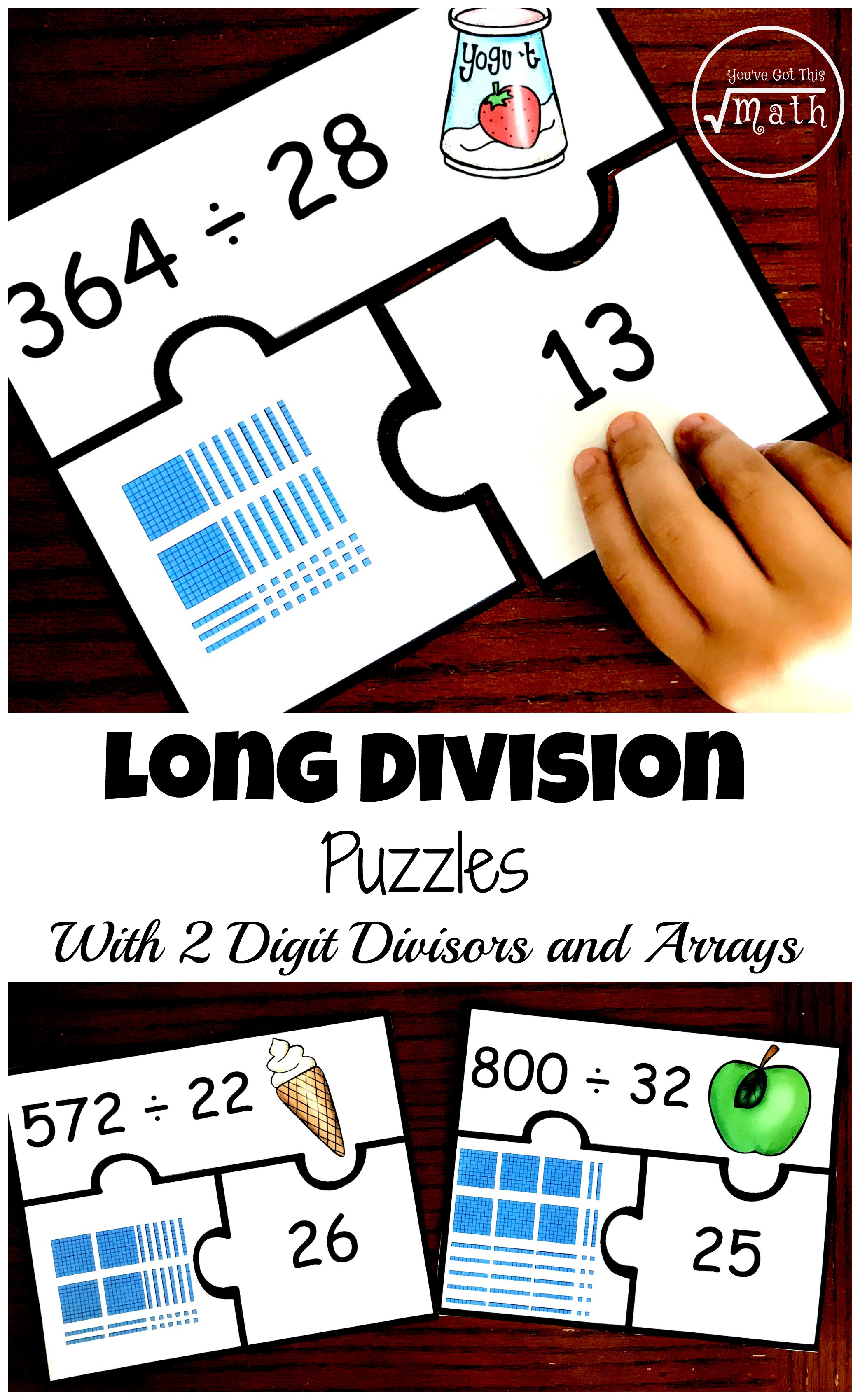 How to Practice Long Division in a Fun, Engaging Way (Free Division Puzzles)