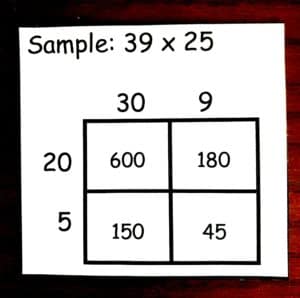 How To Teach Multiplication Using Area Model (Free Printable)