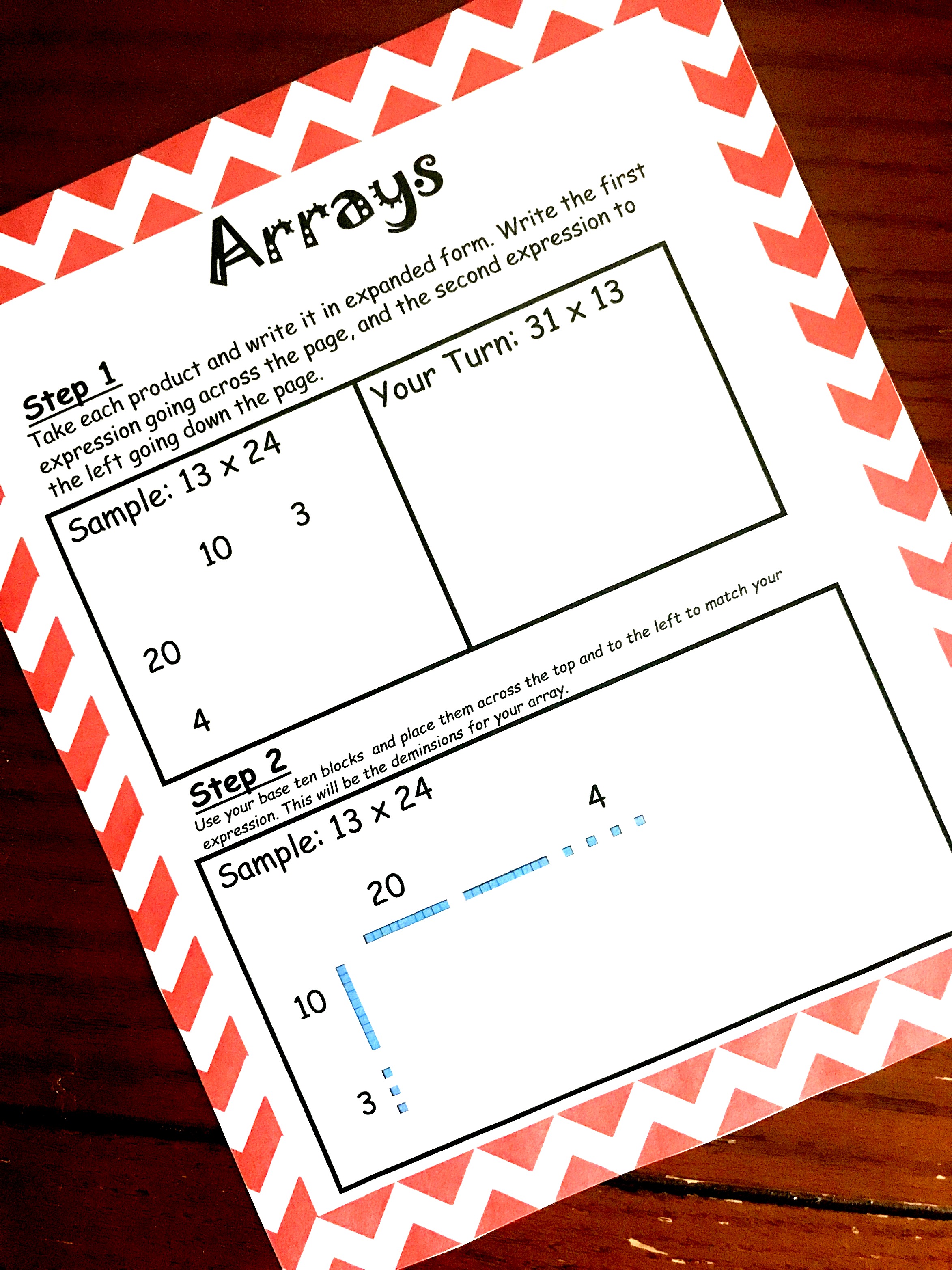 How to Teach Large Digit Multiplication Using Arrays and Base Ten Blocks