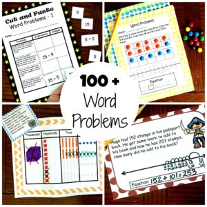 FREE Christmas Word Problems with Multiple Addends and Sums to 20