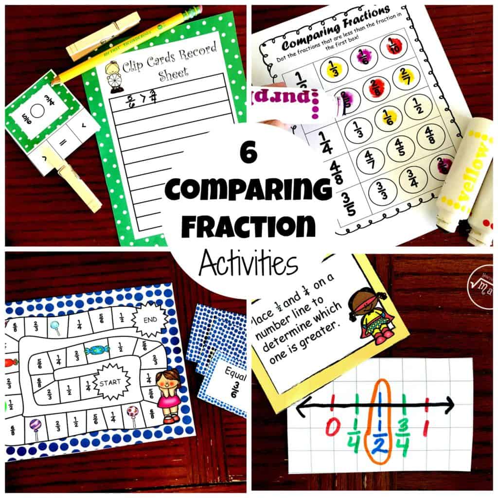 Here's a Comparing Fractions Game To Help Children Practice In A Fun Way