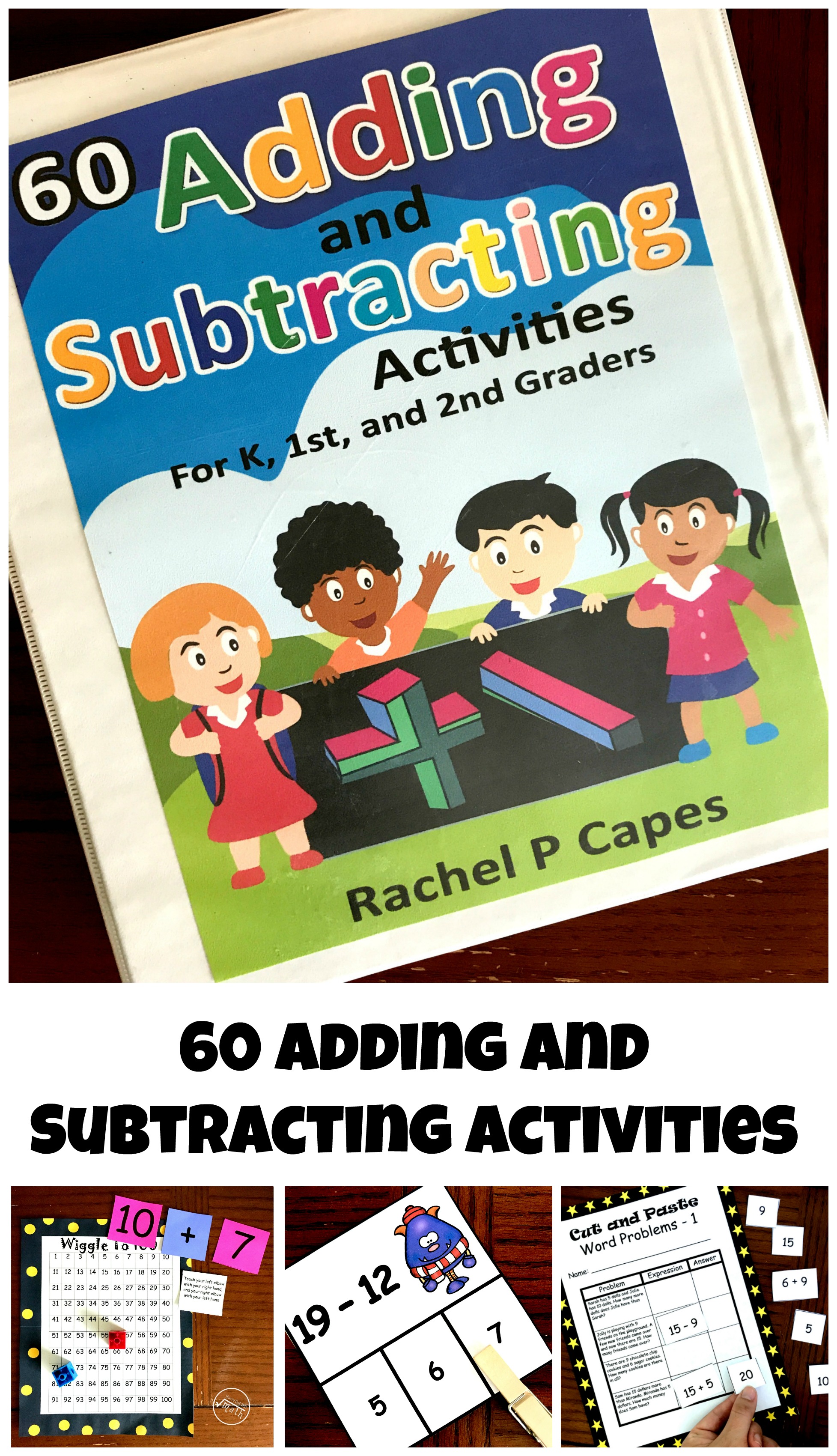 60 Adding and Subtracting Activities to Help Teach K, 1st, & 2nd Graders