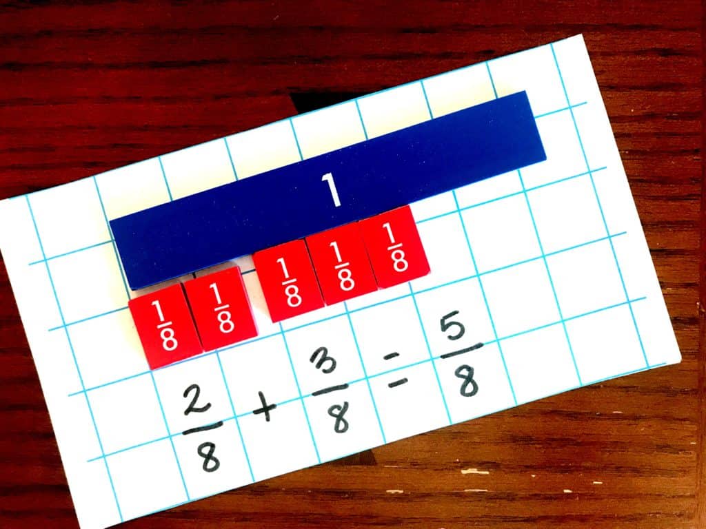 Three Manipultives To Use When Teaching Decomposing Fractions