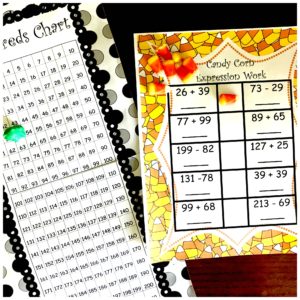 FREE Comparing Three Digit Numbers Clip Cards