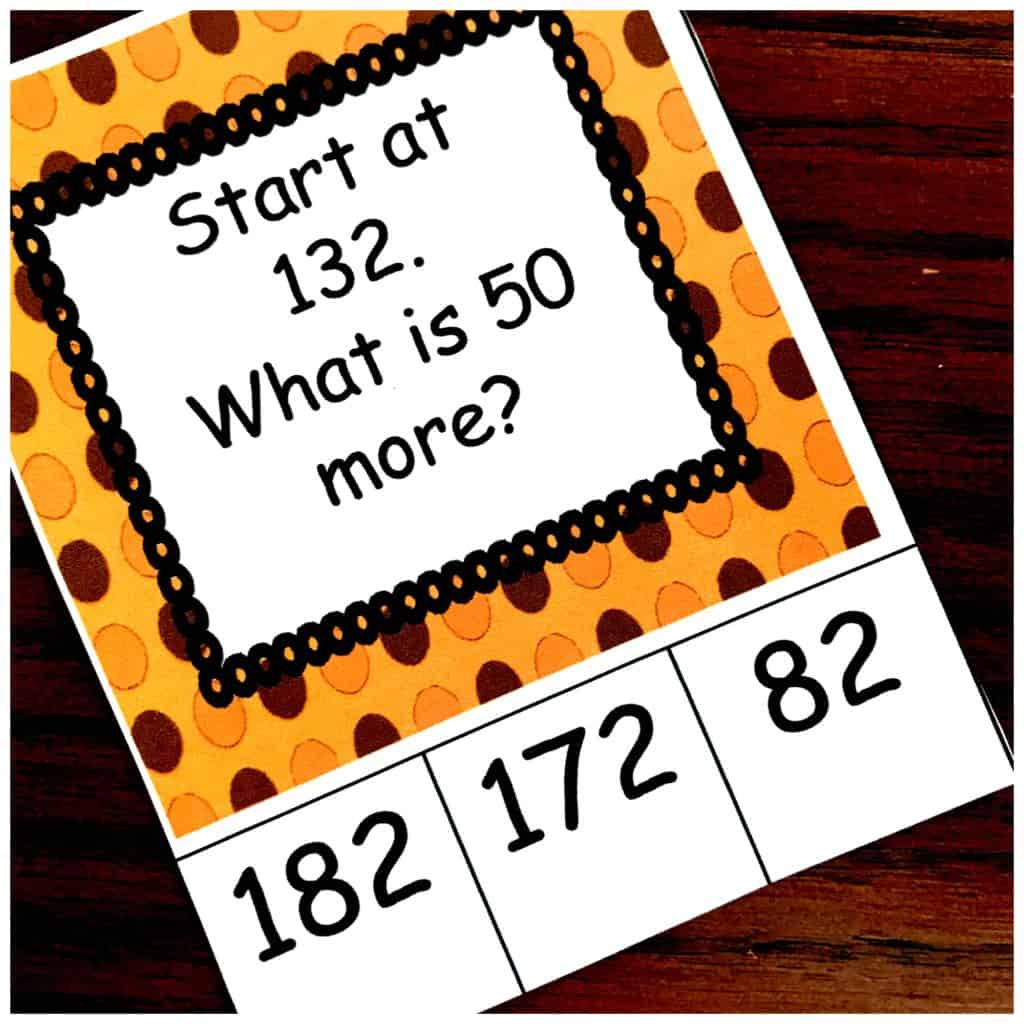 Here's A Free Number's Chart Activity to Build Number Sense