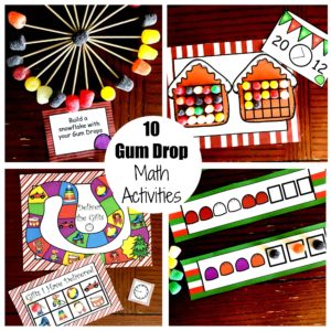 8 Gum Drop Structure Challenges with A Christmas Theme