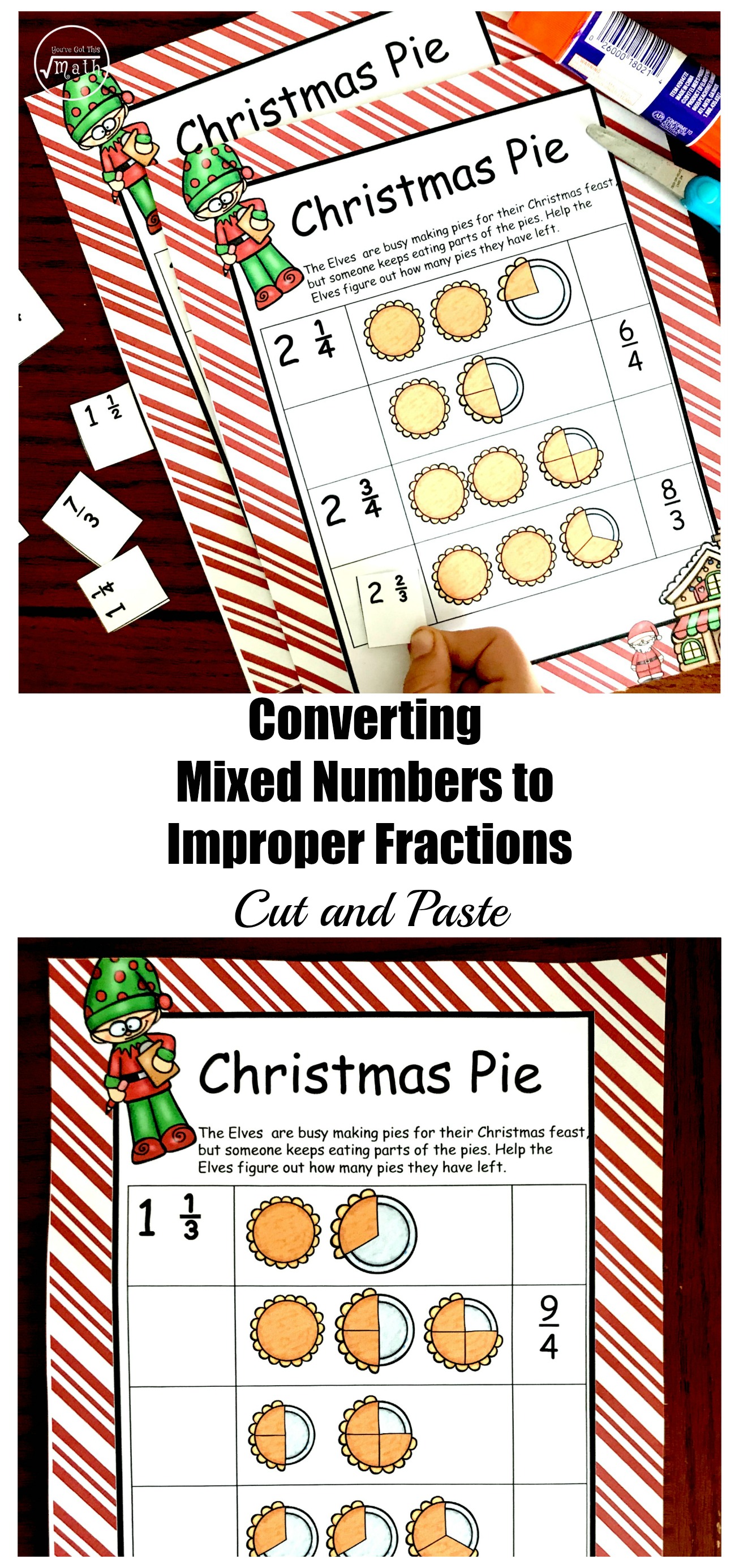 free converting mixed numbers to improper fractions worksheet