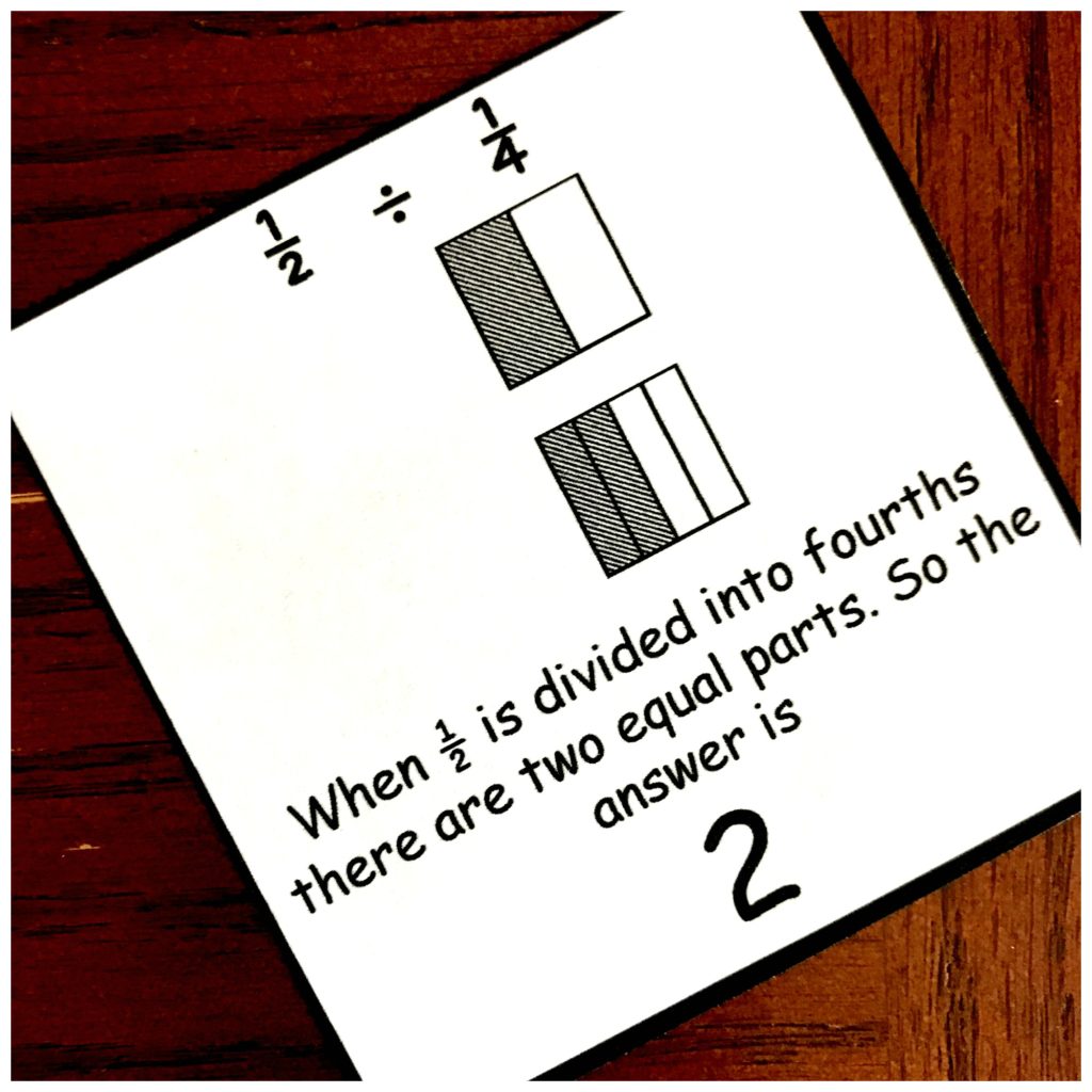 FREE Interactive Notebook To Provide Dividing Fractions Examples