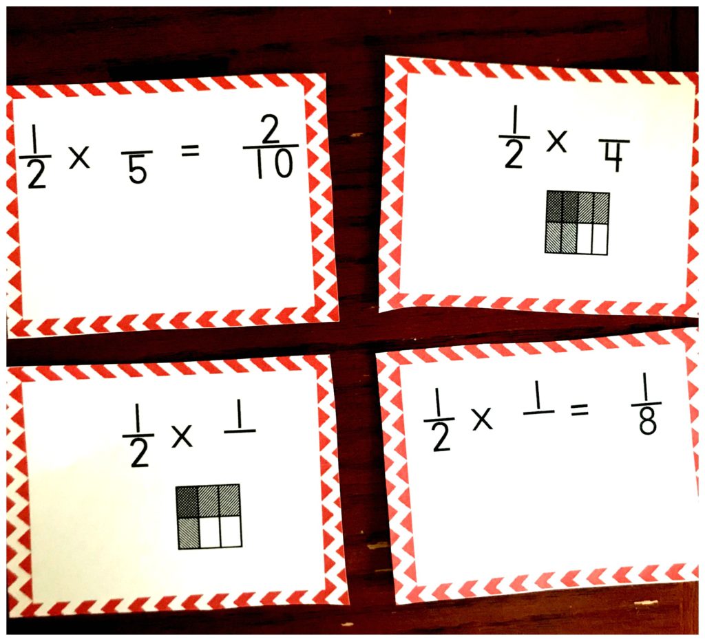 Free Printable Fraction Game For Multiplying Fractions