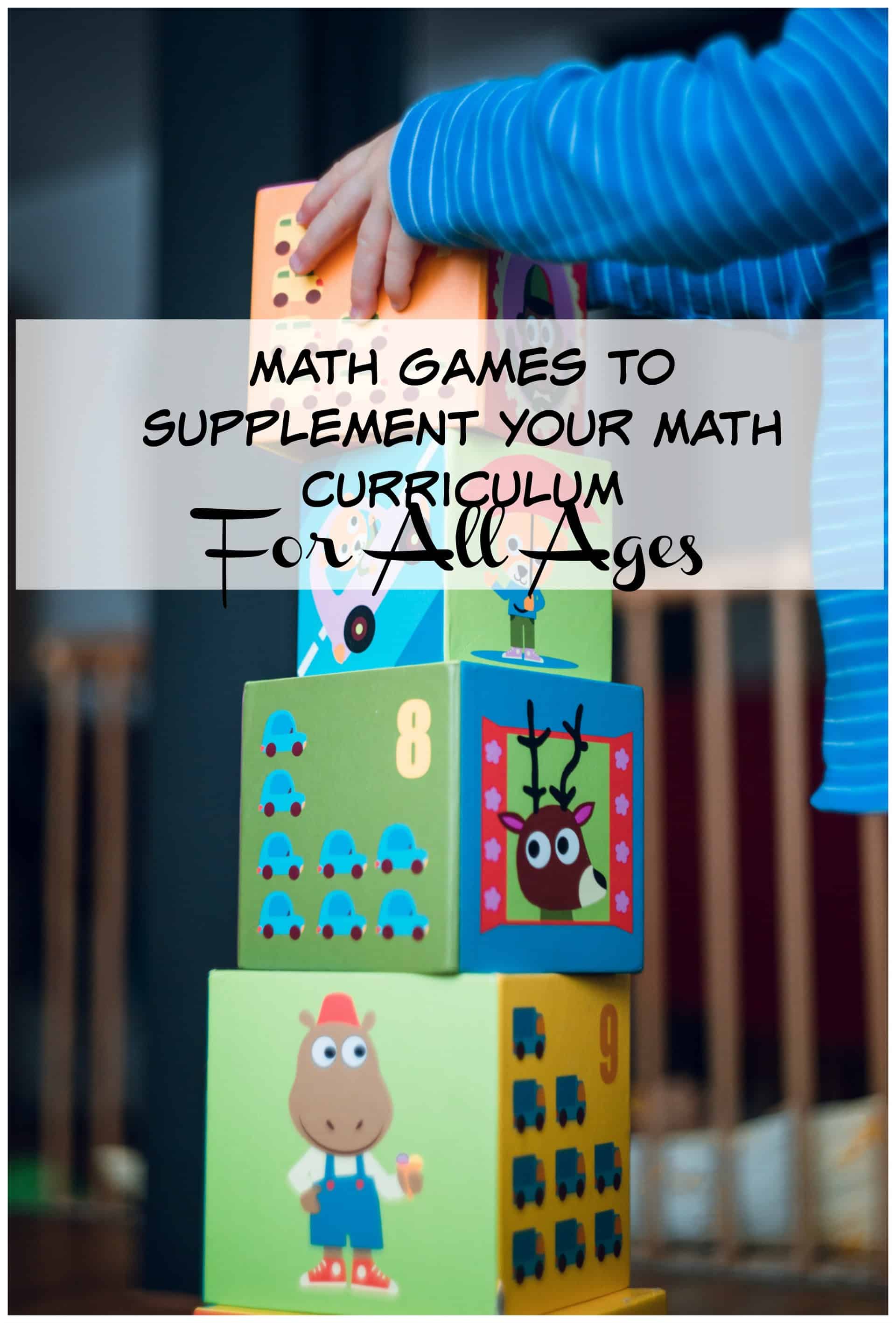 Four Supplemental Math Games to Enhance Any Math Curriculum