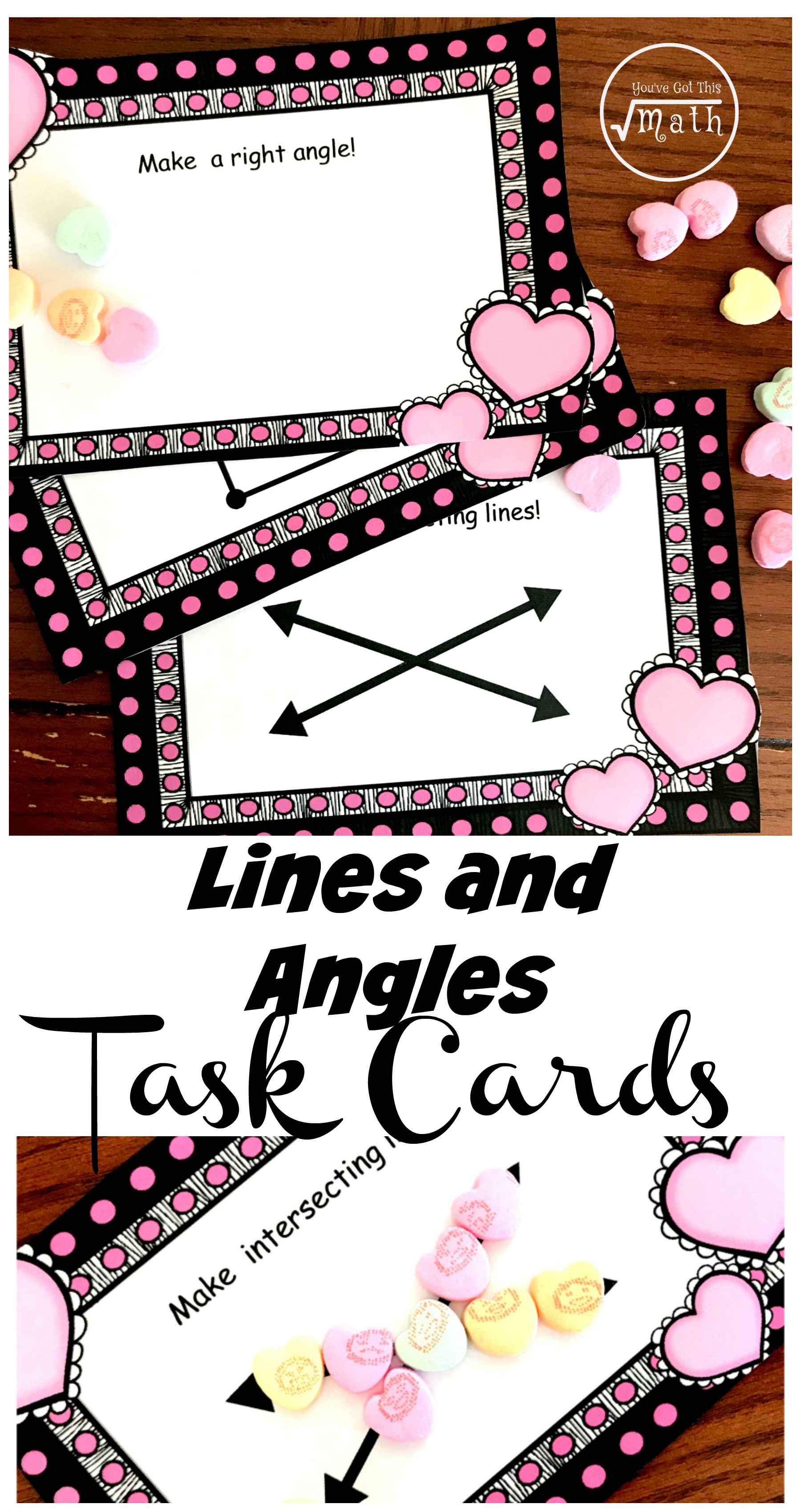 Get children building things like intersecting lines, acute angles, and more with these fun lines and angles worksheets or task cards. 