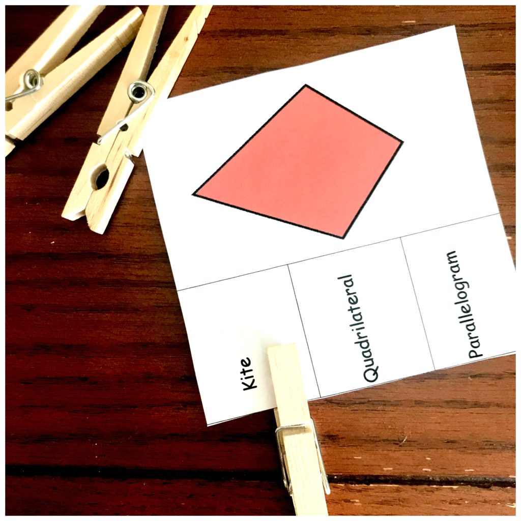 20 Remarkable Clip Cards for a Fun Quadrilateral Activity