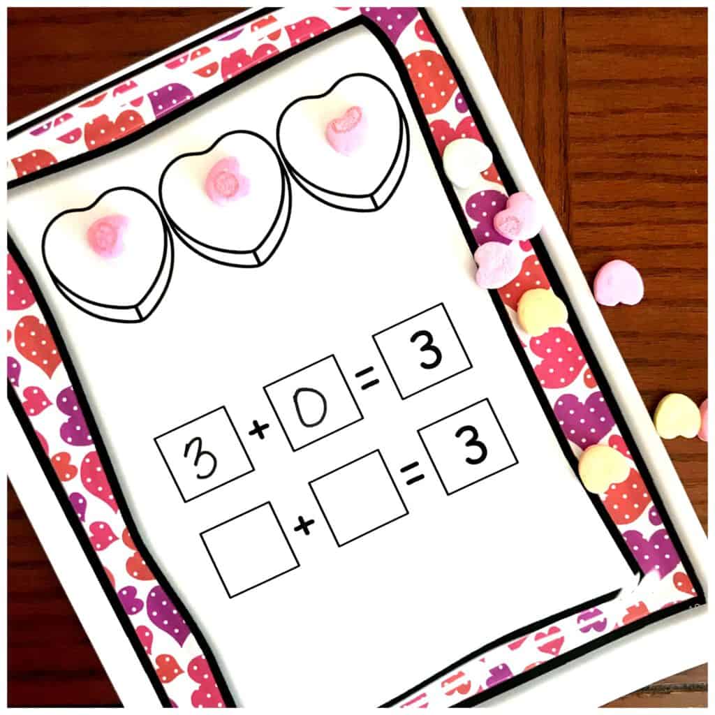 Eight FREE Decomposing Numbers to 10 Worksheets