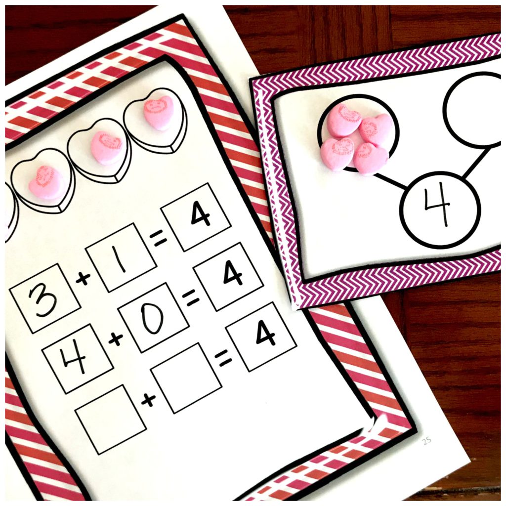 Eight FREE Decomposing Numbers to 10 Worksheets