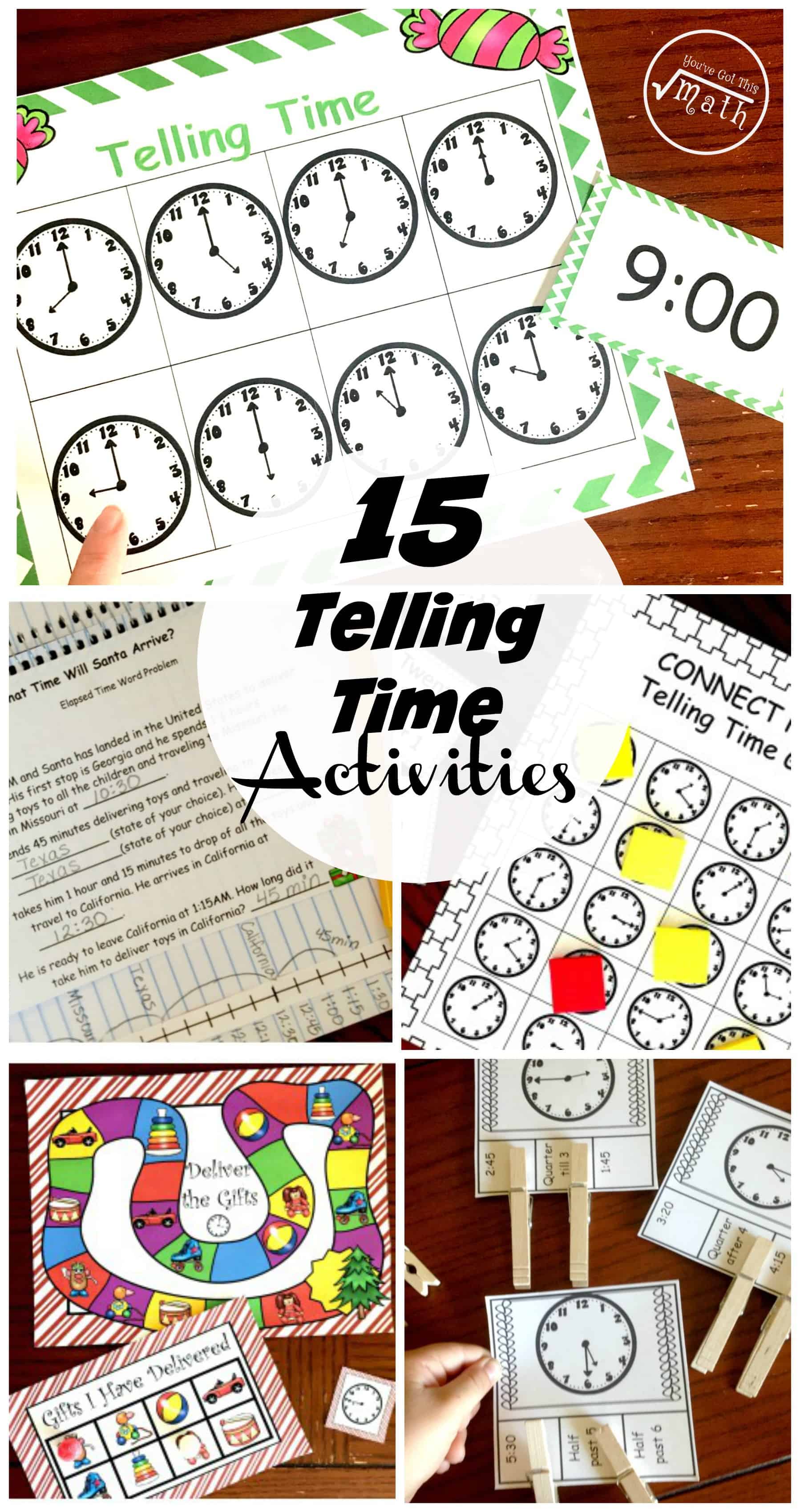 Is it “time” for your kiddos to learn to tell time? Then these 10 fun and engaging ways to teach and practice telling time may be just what you need.