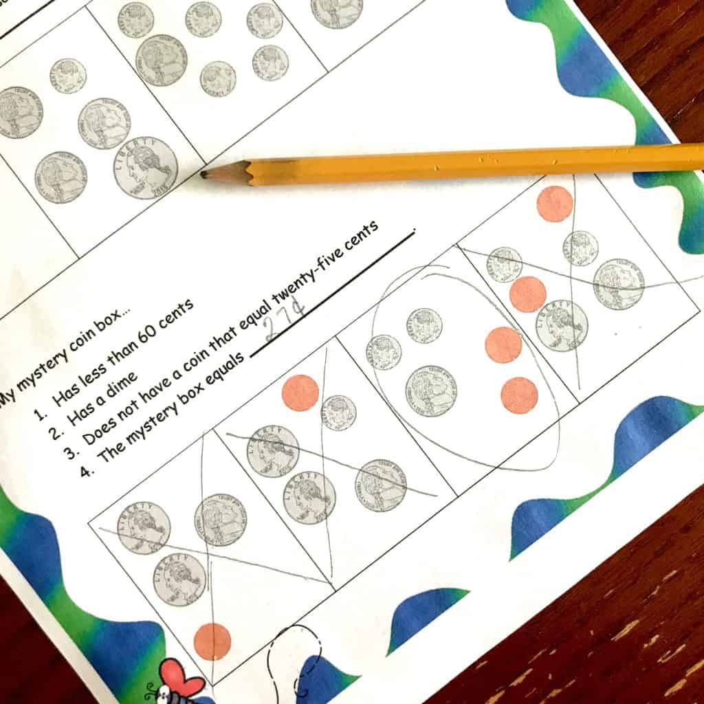 2 Free Counting Coin Worksheets With a Fun Twist