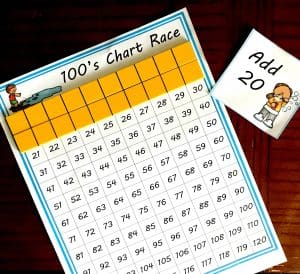 5 FREE Cut and Paste Printables for Missing Numbers on a Hundreds Chart