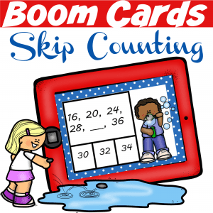 60 Skip Counting Clip Cards for The Numbers Two Through Fifteen