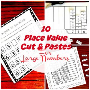 Practice Value of Digits with These FREE Place Value For Large Number Task Cards