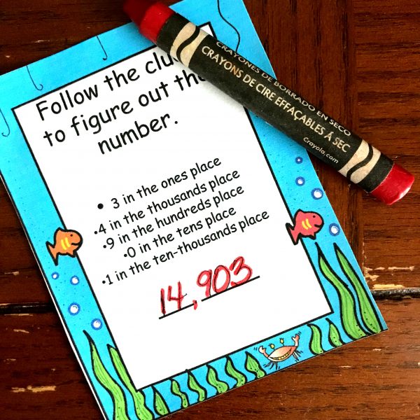 16 FREE Place Value For Large Numbers Task Cards