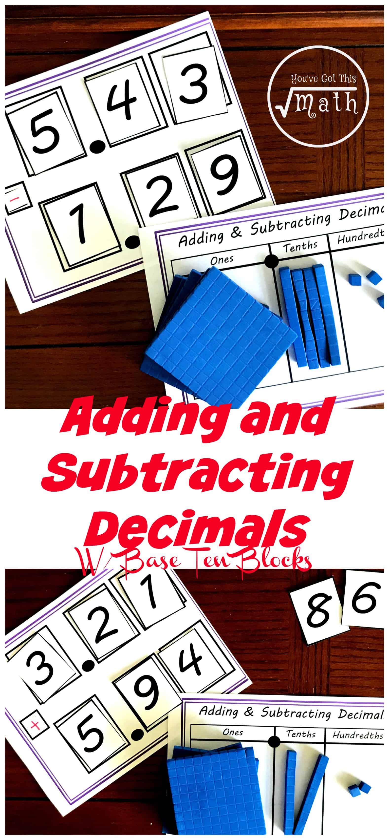 Practice Addition and Subtraction Of Decimals With This Hands-On Activity
