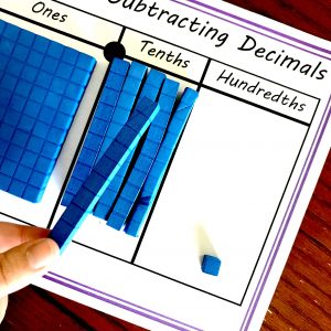 FREE No-Prep Adding and Subtracting Decimal Game