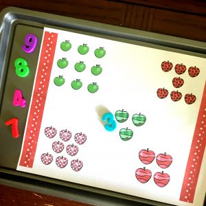 FREE Number Recognition Game For the Numbers 1 - 20