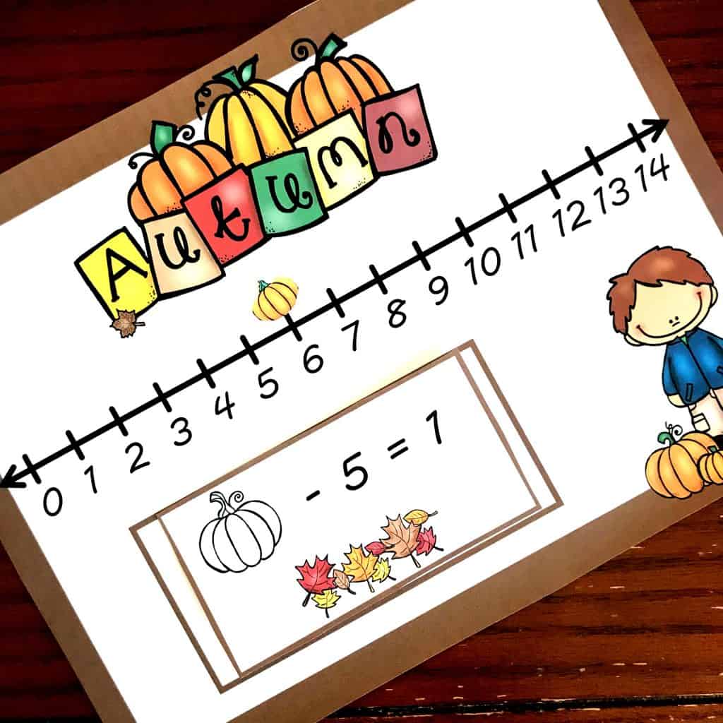 Fill in the Missing Number using a Number Line | Free Printable