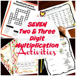 FREE Winter Activity For 3 Digit by 3 Digit Multiplication
