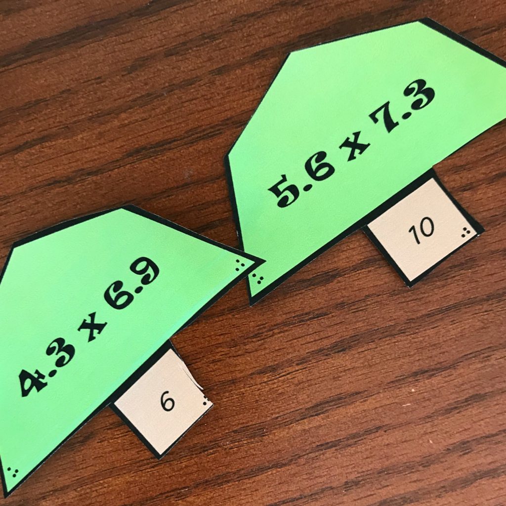 FREE Multiplying Decimals Activity (Christmas Tree Puzzles)