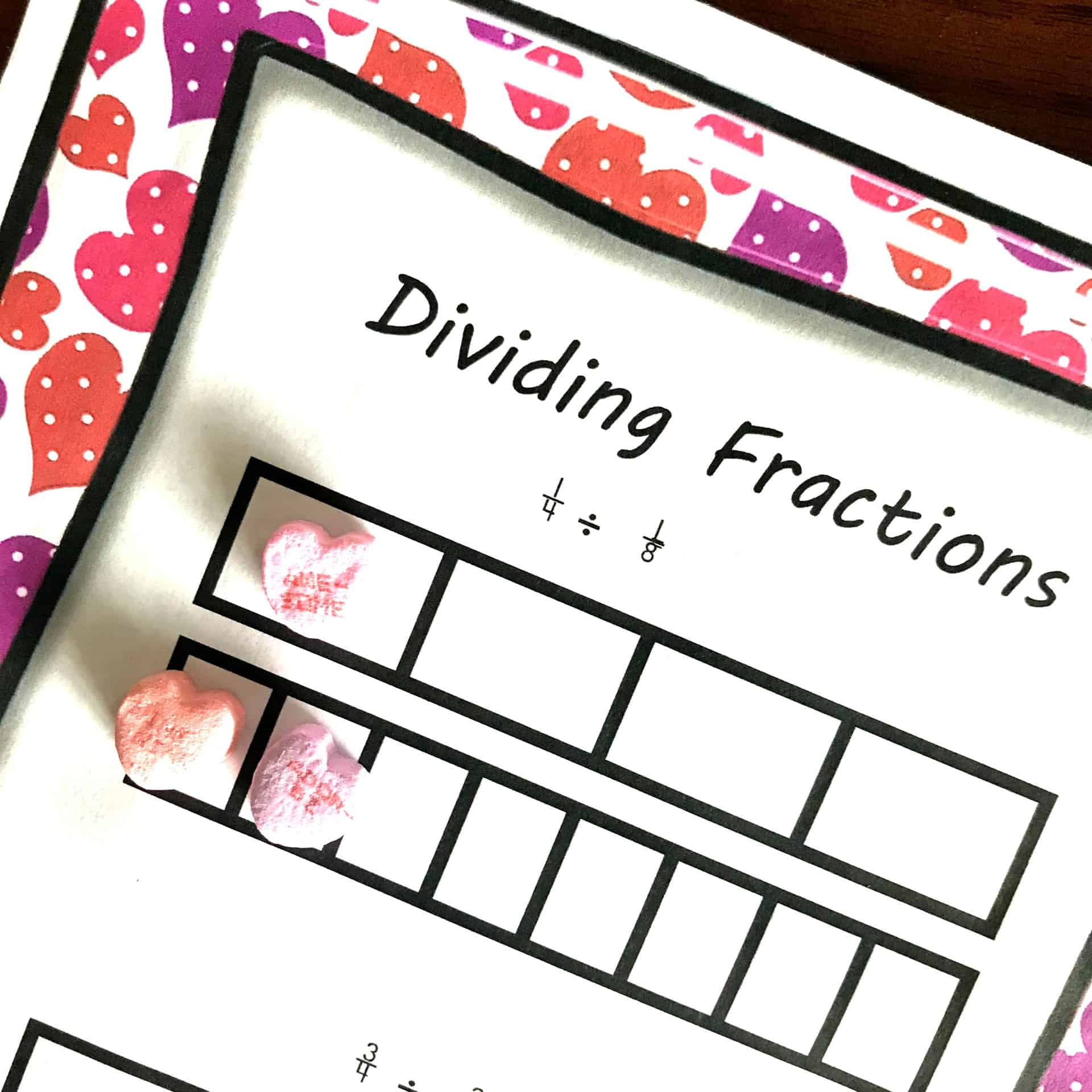 FREE Hands-On Dividing Fractions Activity