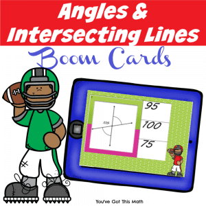 FREE Colorful Adjacent and Vertical Angle Activity with Intersecting Lines