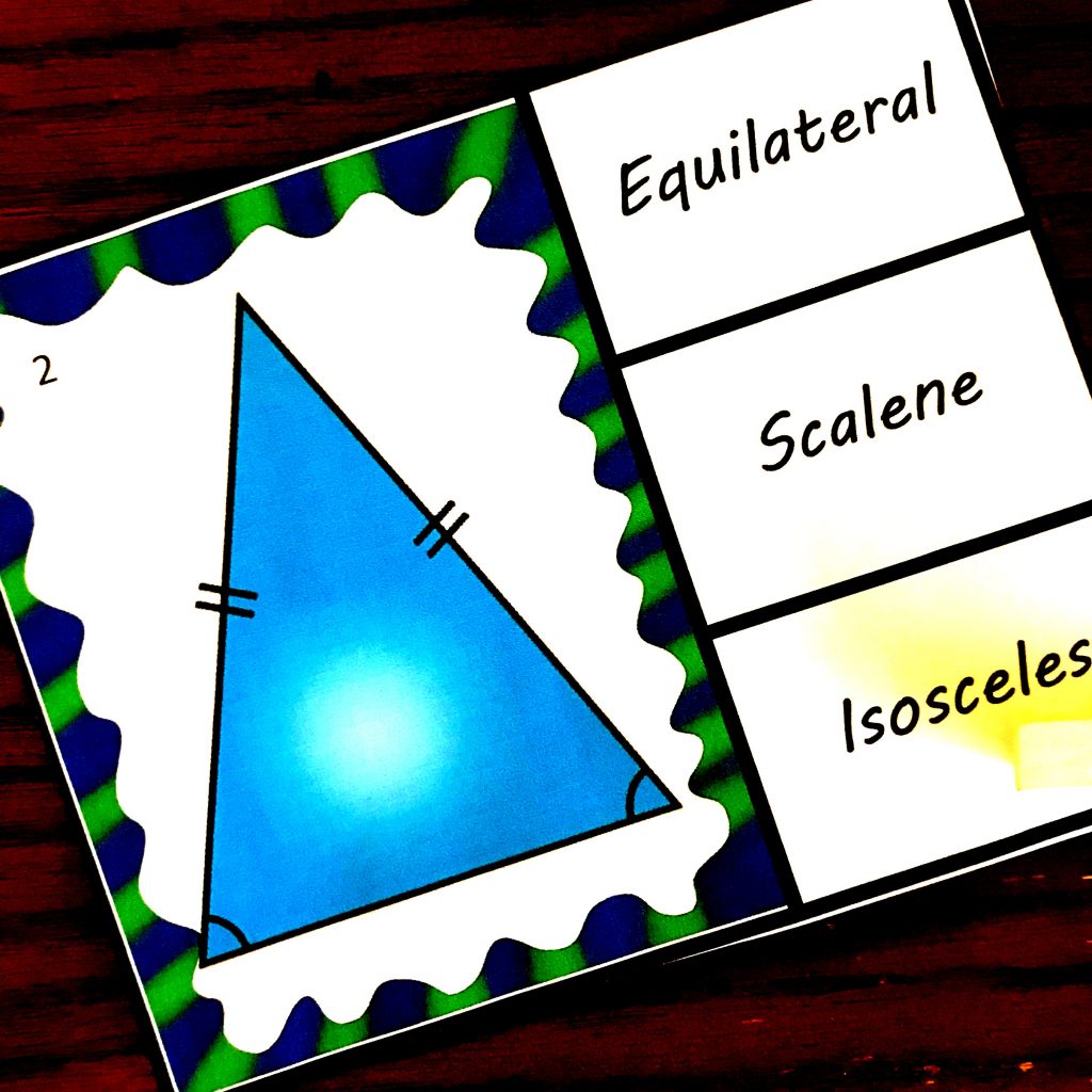 FREE Clip Cards For Different Types Of Triangles