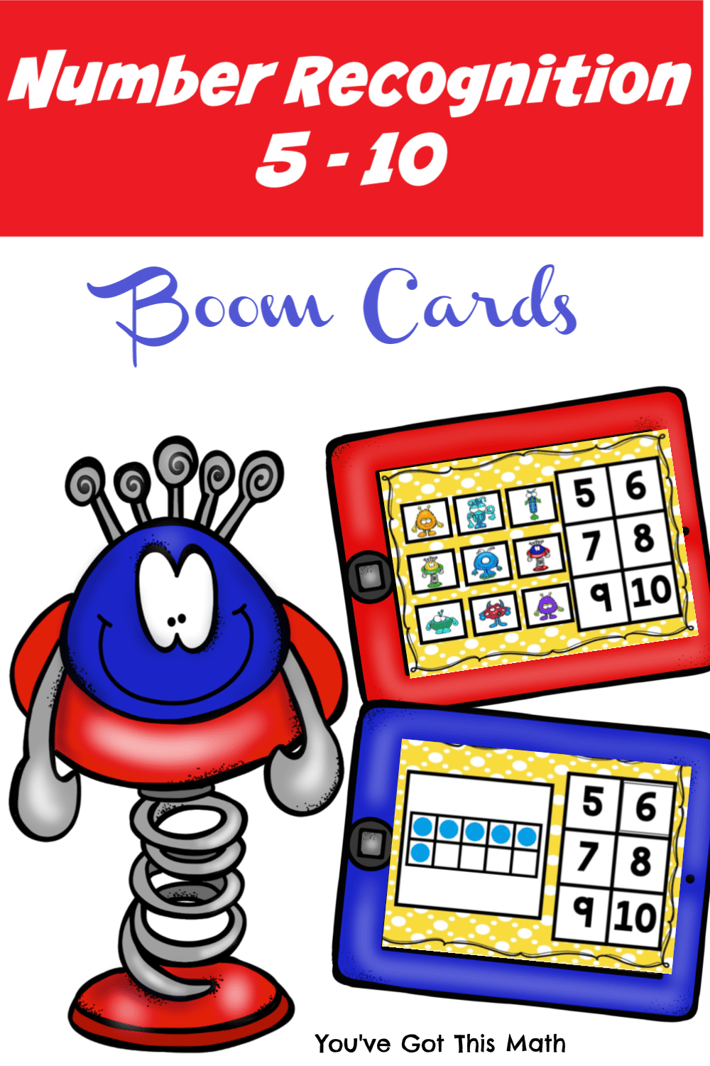 Colorful Digital Counting Activity For Preschoolers (0 - 10)