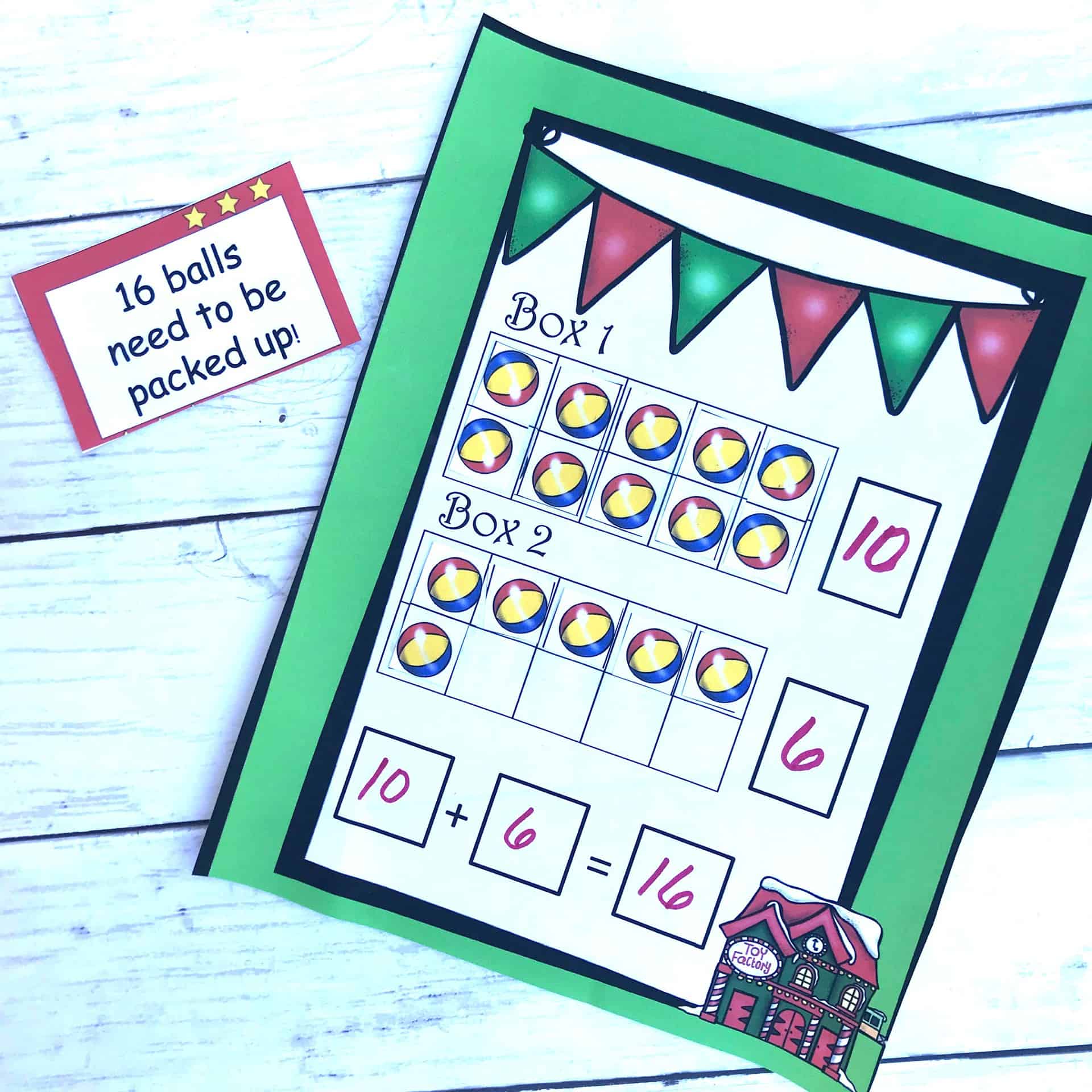 Ready to be Santa’s Helper? (Free Decomposing Numbers Activity)