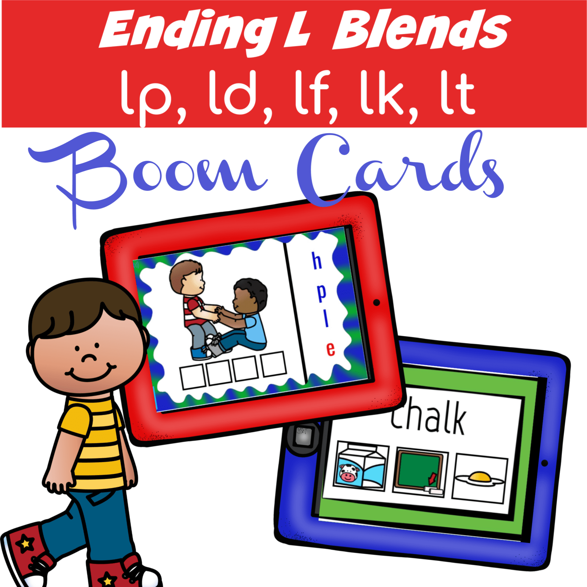 Fun and No-Prep Ending Blends Activity (BOOM Cards)
