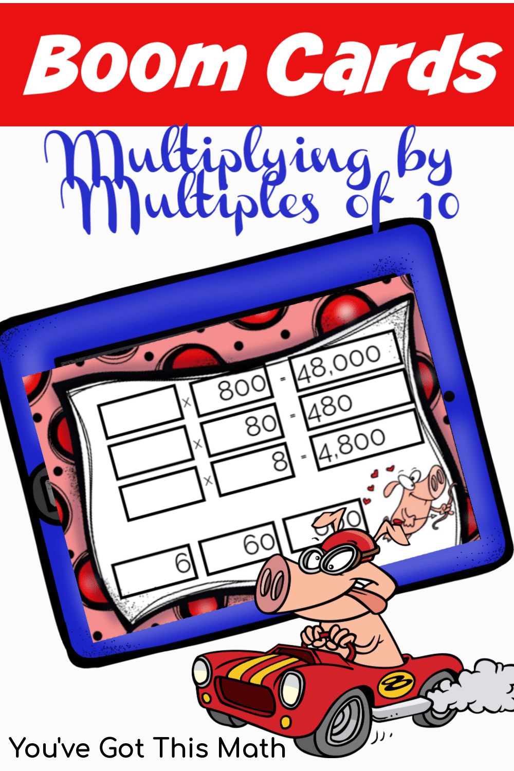No - Prep Multiplying By Multiplies of 10 Activity