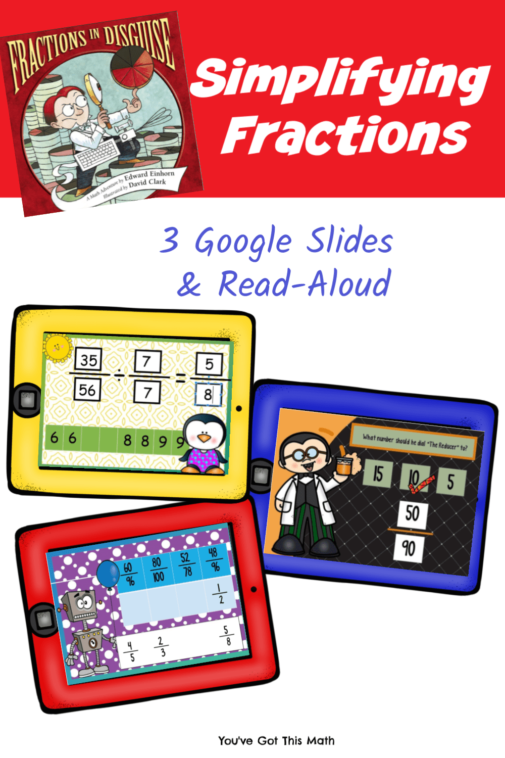THREE Fun Digital Resources to Work on Simplyfying Fractions